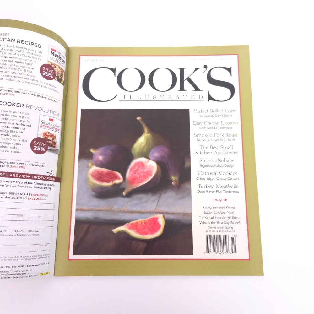 2016 Cook's Illustrated Cooking Magazine Back Issues Lot of 6 Complete Year - Picture 9 of 16